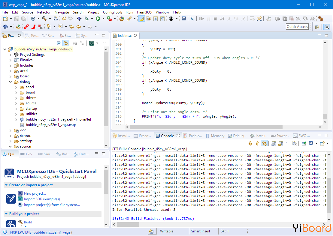 GNU MCU Eclipse IDE-使用Eclipse和MCUXpresso IDE调试RV32M1-VEGA RISC-V开发板risc-v单片机中文社区(19)