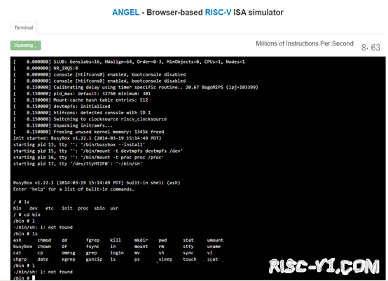 国内芯片技术交流-Javascript版RISC-VISA(RV64)模拟器risc-v单片机中文社区(1)