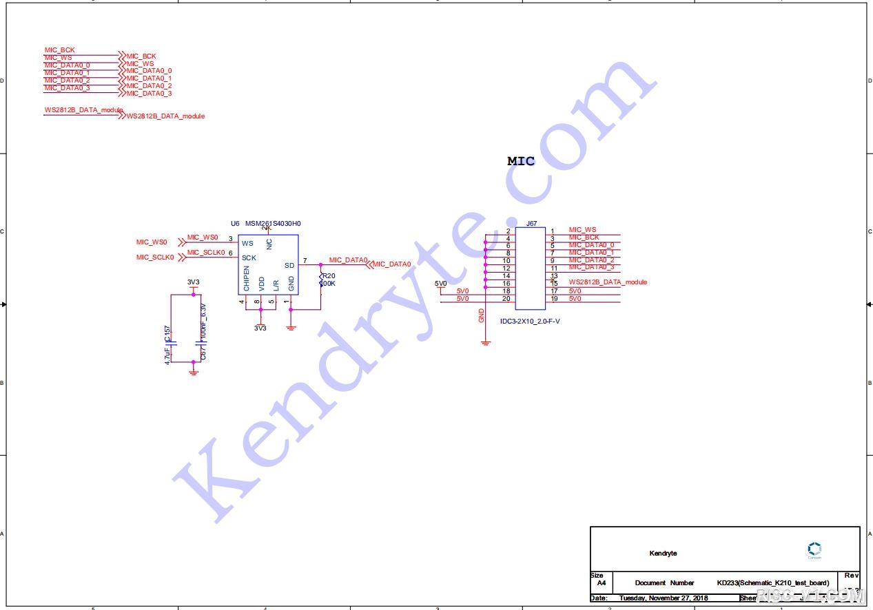 AI芯片 勘智K210/K510/K230-Kendryte_test_board_V0_2 K210-IO开发板原理图 KD233risc-v单片机中文社区(6)