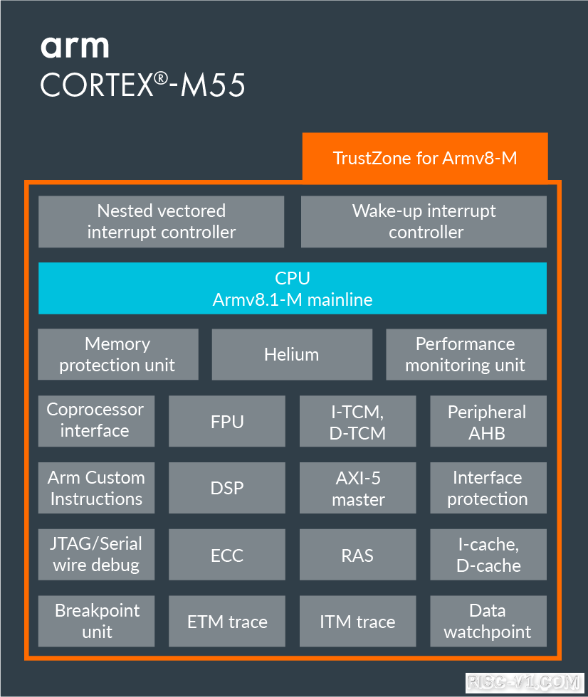 国外芯片技术交流-嵌入式单片机AI的春天已来, 2021年ARM Cortex-M55，2022年Cortex-M85发布！RISC-V也在努力中！risc-v单片机中文社区(2)