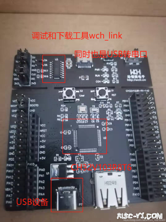 CH32V CH573单片机芯片-沁恒 RISC-V 初体验risc-v单片机中文社区(2)