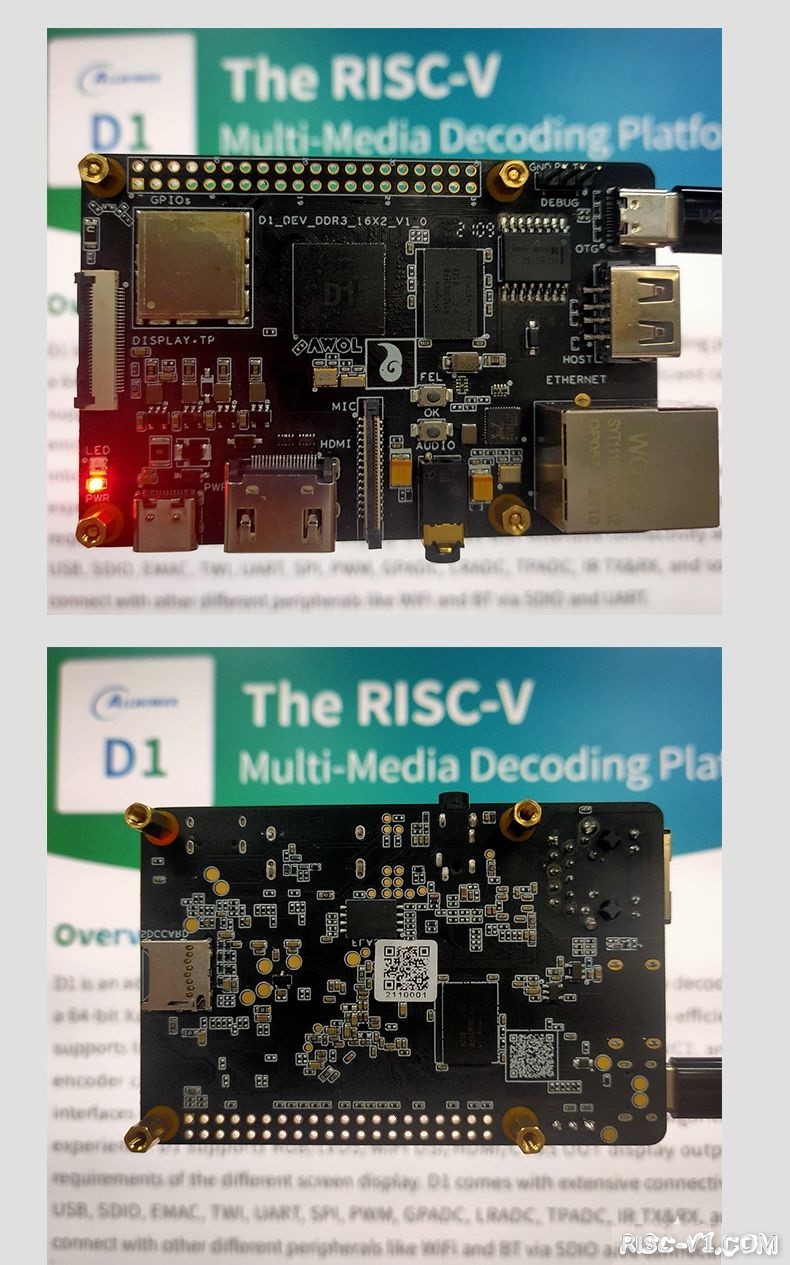 首款纯国产RISC-V 64量产开发板【RVBoards-哪吒】产品简介- 平头哥玄铁 