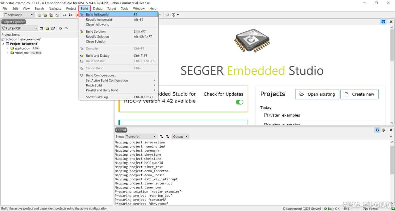 SEGGER Embedded Studio IDE-SES的快速上手risc-v单片机中文社区(5)