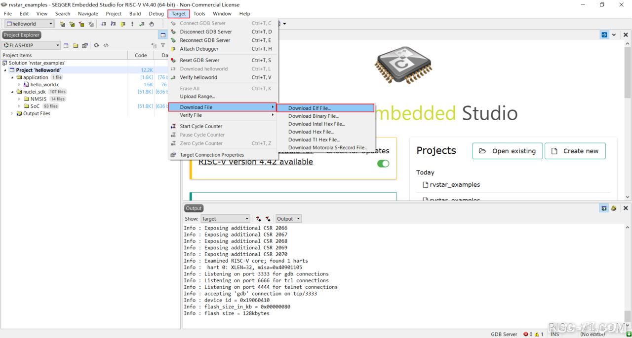 SEGGER Embedded Studio IDE-SES的快速上手risc-v单片机中文社区(26)