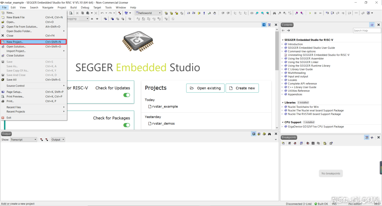 SEGGER Embedded Studio IDE-SES的进阶学习risc-v单片机中文社区(1)