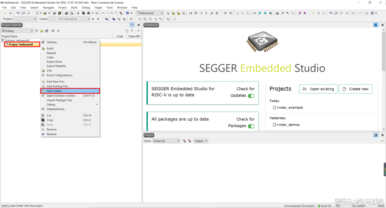 SEGGER Embedded Studio IDE-SES的进阶学习risc-v单片机中文社区(4)