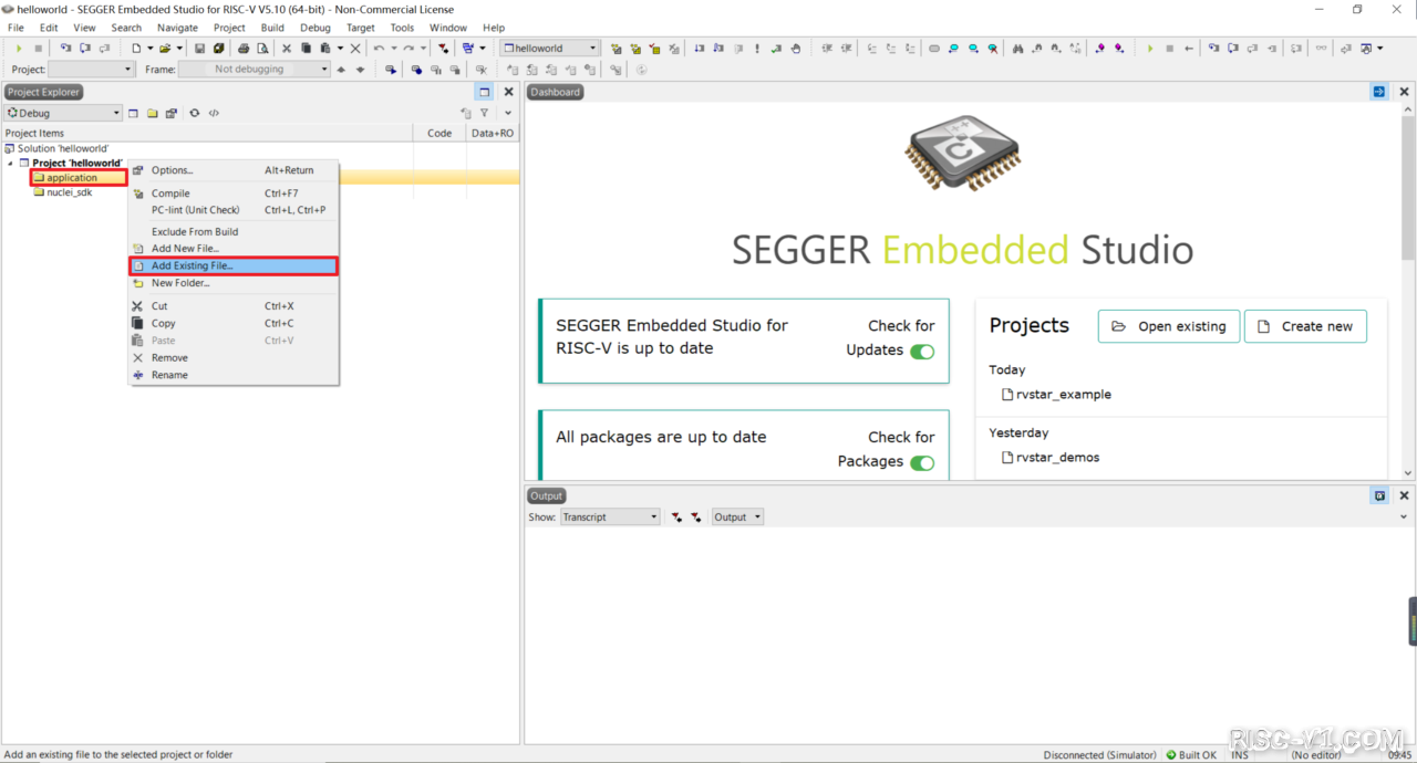 SEGGER Embedded Studio IDE-SES的进阶学习risc-v单片机中文社区(5)