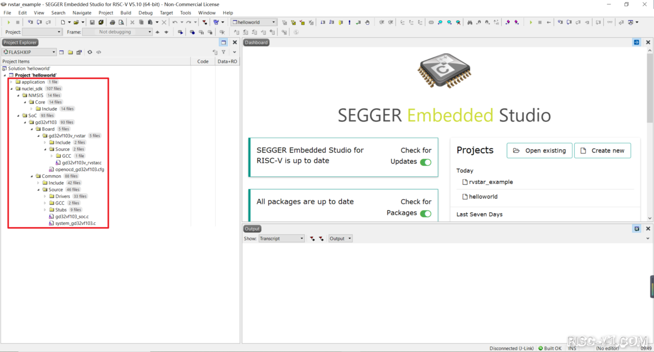 SEGGER Embedded Studio IDE-SES的进阶学习risc-v单片机中文社区(6)