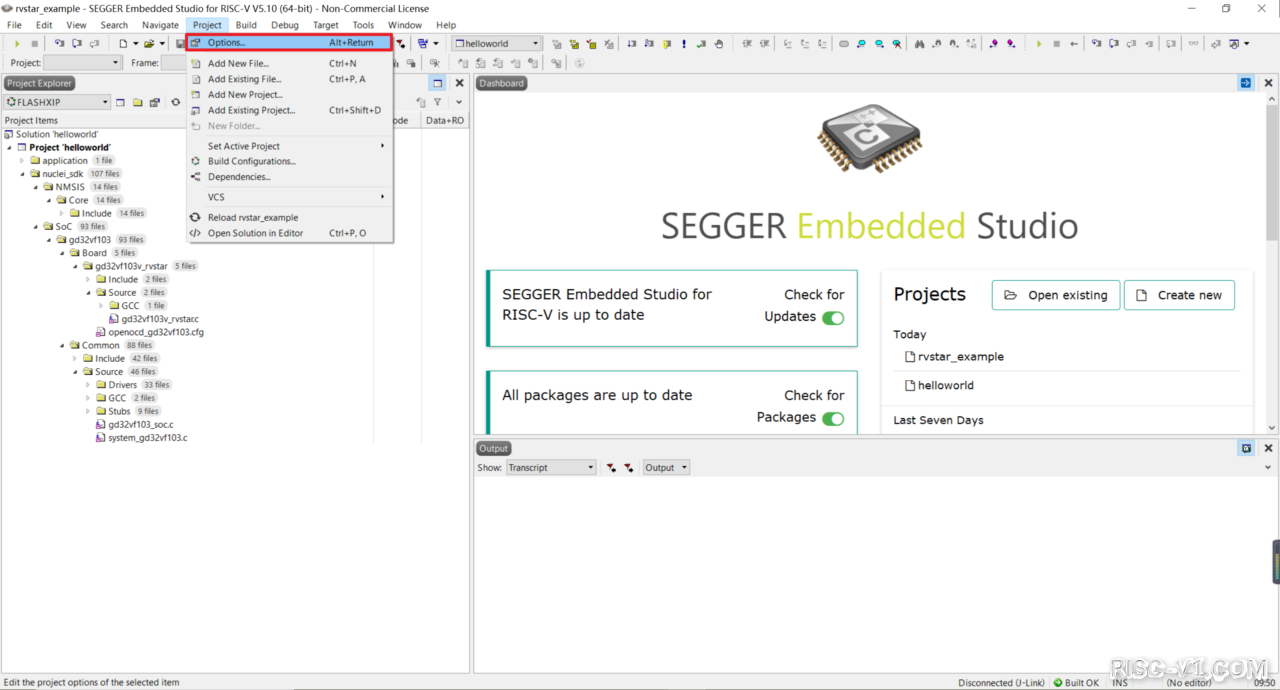 SEGGER Embedded Studio IDE-SES的进阶学习risc-v单片机中文社区(7)