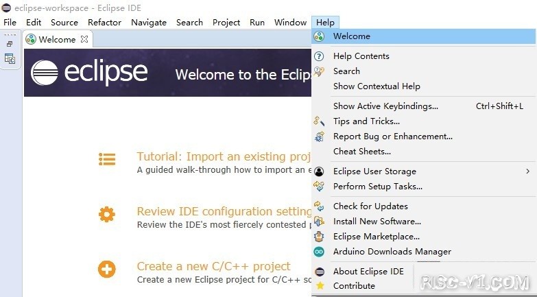 GNU MCU Eclipse IDE-Windows开发环境IDE eclipse 插件安装risc-v单片机中文社区(1)