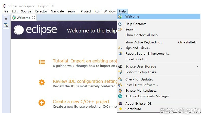 GNU MCU Eclipse IDE-Windows开发环境IDE eclipse 插件安装risc-v单片机中文社区(3)