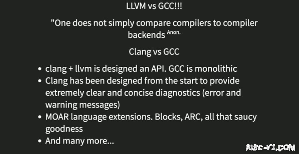GNU MCU Eclipse IDE-【编译器-1】LLVM vs GCC 学习risc-v单片机中文社区(2)