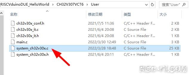 CH32V307-【CH32V307VCT6】MCU修改72MHz频率为144MHzrisc-v单片机中文社区(4)