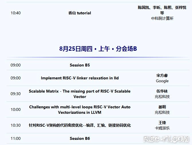 国内芯片技术交流-【重磅】第二届RISC-V中国峰会 介绍及线上议程 2022年8月24日risc-v单片机中文社区(21)