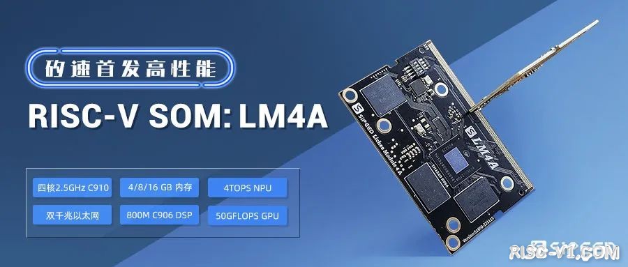 国内芯片技术交流-矽速首发高性能RISC-V SOM: LM4Arisc-v单片机中文社区(1)
