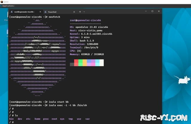 国内芯片技术交流-开源欧拉openEuler RISC-V 23.03创新版本发布risc-v单片机中文社区(4)