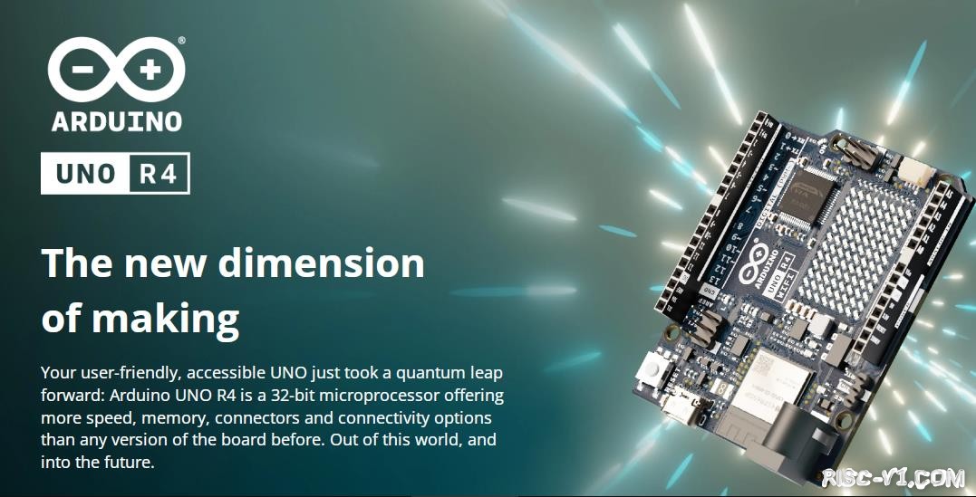 Arduino C/C++-[2023发布] Arduino UNO R3时隔13年后,推出新版Arduino UNO R4risc-v单片机中文社区(4)