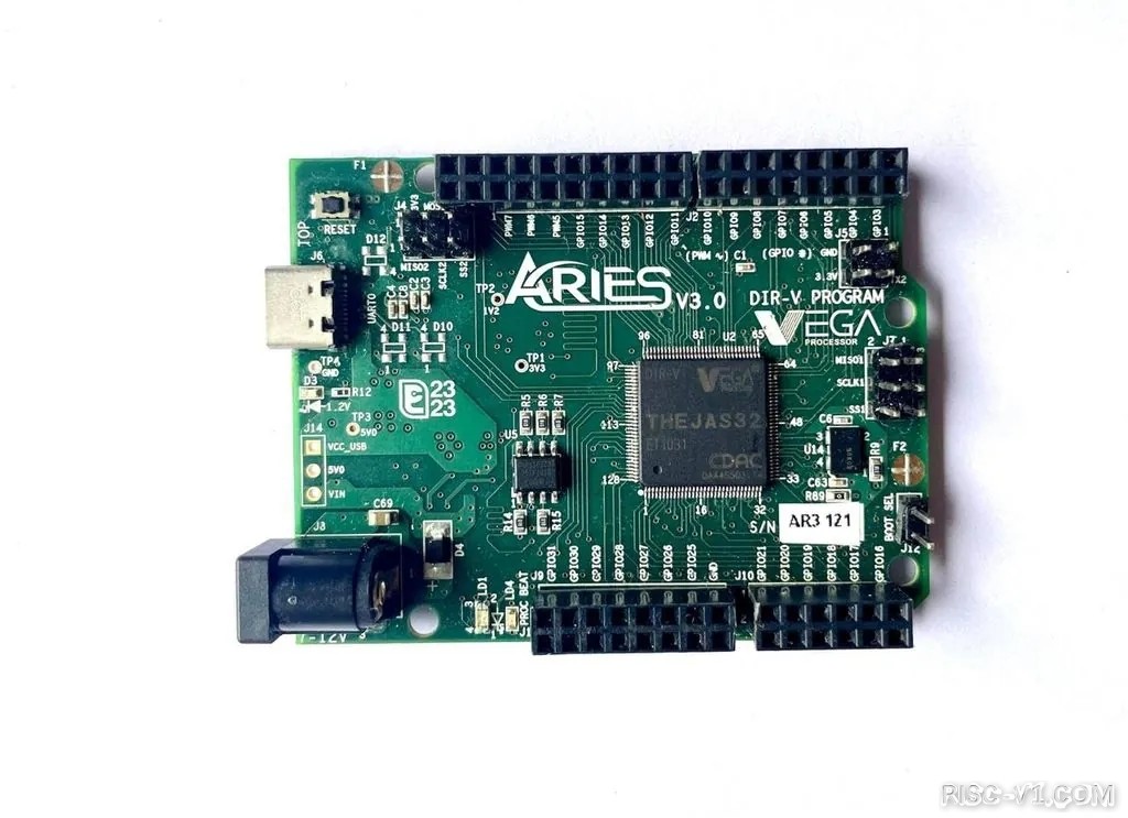 国外芯片技术交流-板载自主开发的 Vega ET1031 RISC-V 处理器，印度推出开发板 ARIES v3.0risc-v单片机中文社区(3)