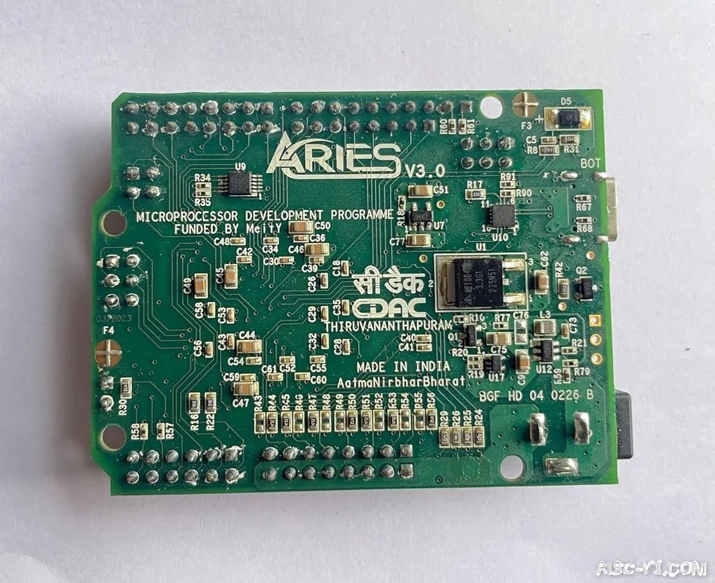 国外芯片技术交流-板载自主开发的 Vega ET1031 RISC-V 处理器，印度推出开发板 ARIES v3.0risc-v单片机中文社区(6)